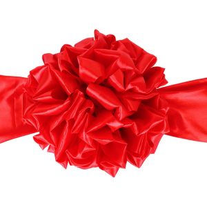 Wedding Car Decoration Front Flower Large Red Flower Ball Car Red Silk Cloth Red Hydrangea Opening Ceremony Ribbon Cutting