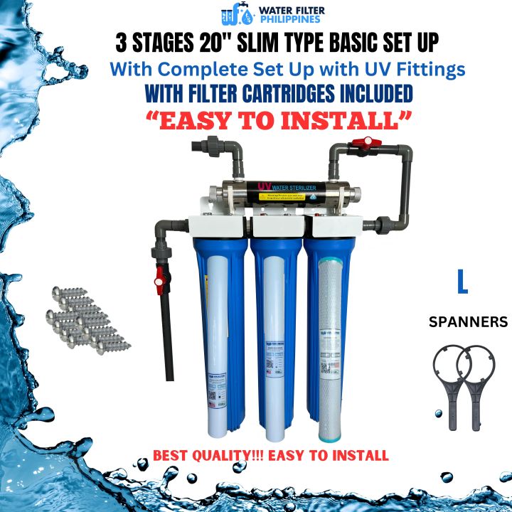 Water Filtration System Top Selling 3 Stages 20