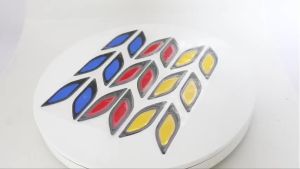 6P Car Reflective Warning Sticker Carbon Fiber Safety Decal Anti-Collision Strip for Vehicle Body Side Decoration