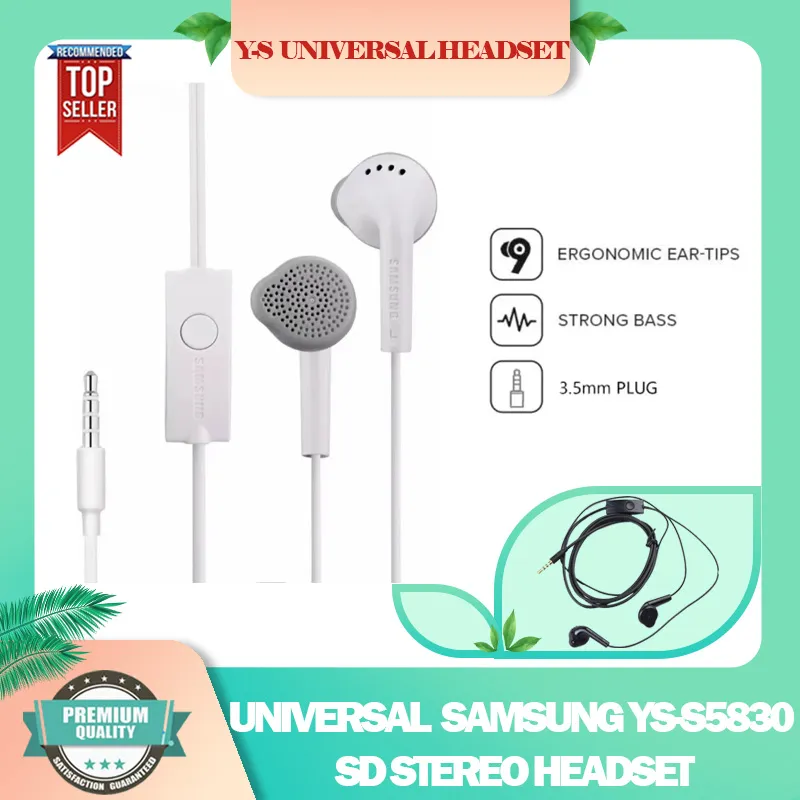 ORIGINAL YS UNIVERSAL HEADSET WITH MIC BEST QUALITY EARPHONE