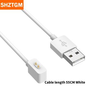 [COD] SHZTGM สายชาร์จสำหรับ Xiaomi band 8 8 Pro 8ที่ชาร์จและถ่ายโอนข้อมูลที่ชาร์จสาย USB แบบแม่เหล็กสายชาร์จสมาร์ทวอทช์อะแดปเตอร์ไฟฟ้า