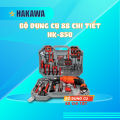 BỘ DỤNG CỤ MÁY KHOAN CẦM TAY HAKAWA HK-850 GỒM 88 CHI TIẾT SỬA CHỮA ĐA NĂNG  - HÀNG CHÍNH HÃNG - BẢO HÀNH 2 NĂM. 