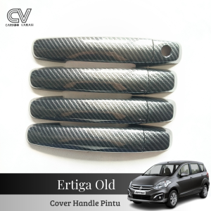 Cover Handle Pintu Mobil Ertiga Lama 2012 - 2017 Carbon