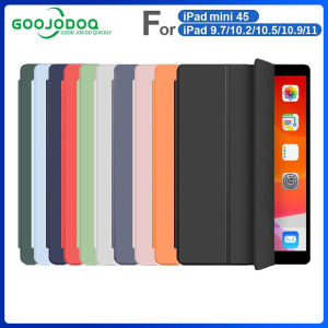 GOOJODOQ Flip Case for iPad mini 6 iPad Pro 11 2020 2021 iPad Air 4 Air 2 Case for iPad 8th Generation Case 10.2 Mini 1 2 3 4 5 Case