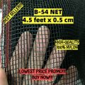 GARDEN NET / 4.5FT x 4 METERS / B54 NET /  GREENHOUSE NET / POULTRY NET / FISHING NET / SHADING NET / CONSTRUCTION NET / ALL-PURPOSE NET. 