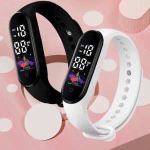 Popular Led Childrens Electronic Watch Middle School Student Touch Waterproof Outdoor Sports Bracelet Electronic Watch