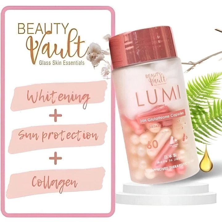 lumi 24h glutathione (60 capsules) Flavor:Pink Lemonade new moon Article Dr Keller Bio