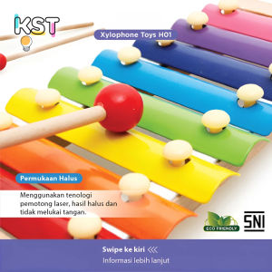 [KST] Mainan Edukasi Anak Musik Xylophone Kayu Kreativitas Kado Ulang Tahun Anak Laki Laki