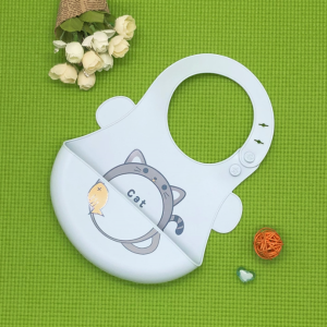 Gratis Semua - Baby Slabber Silikon / Baby Bib Silicone Waterproof / Baby Slabber Motif Hewan