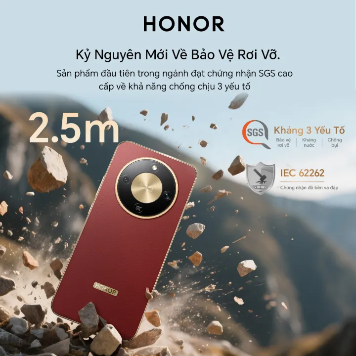 [ƯU ĐÃI] Điện Thoại Honor X9d 5G 8/12GB + 256/512GB, Chip Snapdragon 6 Gen 4, Pin 8300 mAh, Kháng Nước IP69K, Bảo Hành 24 Tháng | BigBuy360 - bigbuy360.vn