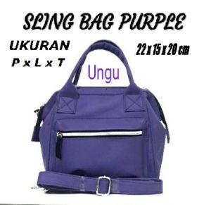 TAS MARCELLIVO SLING BAG SMALL UNGU / PURPLE