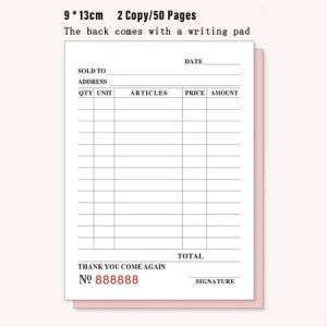 GIFTER Carbonized Delivery Receipt Resibo With Carbon Receipt Paper