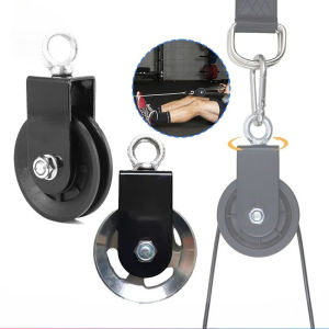 88mm Single Katrol Pulley Cable Home Gym Logam Roda Pulley Home Gym Roda Katrol Kabel Untuk Gym