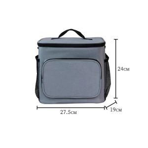 Thermal Waterproof Insulated Lunch Meal Bag Picnic Storage Box With Handle Sling Strap Handbag LA