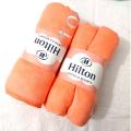 Tuala Hilton Serap Air Towel Travel plain berwarna Tuala HOTEL Hantaran Gubahan Tuala Hilton Plain Colour serapan air terbaik Microfiber Saiz L dan XL. 