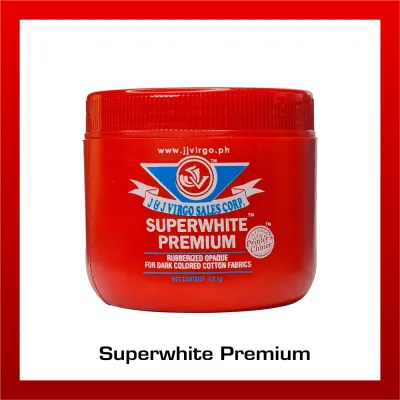 J&J Virgo Sales Corp. Superwhite Premium Rubberized Textile Ink Silkscreen Printing Ink