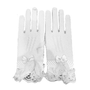 2 lô lưới thoáng khí găng tay mặt trời bảo vệ lót mềm Găng tay thời trang găng tay tăng cường trang phục cưới