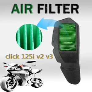 Air Filter for Honda Click 125i V1 V2 V3 High Flow Motorcycle Air Filter Accessories Click Universal