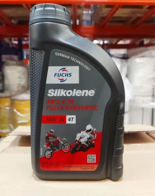 Dầu nhớt Fuchs Silkolene Pro 10w40 (1 lít) - Fuchs 10W40 - Silkolene 10W40 - Fuchs đỏ