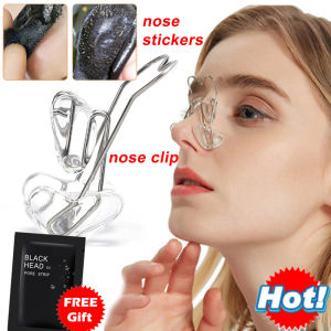 【Free Gift】Nose Up Lifting Shaping Shaper Orthotics Clip Beauty Nose Slimming Massager Straightening Clips Tool Nose Up Clip Corrector Ready Stock