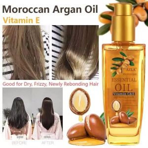 【BUY 1 TAKE 1】AZLA Moroccan Argan Oil Hair Serum Vitamin E Essential Oil Nourish Repair Damaged Repair Dry Hair 100ml