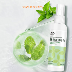 Xịt định vị giảm stress cho Mèo từ cỏ catmint dorrikey chai 120ml (mẫu mới) - Love Pets Shop