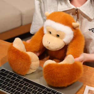 Cartoon Long Arm Monkey Plush Doll Monkey Toy Lovely Monkey Dolls Stuffed Soft Animal Home Decor Gift For Kids h260825