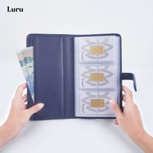 Dompet Emas - Navy - Logam Mulia Antam Kartu Pria Wanita