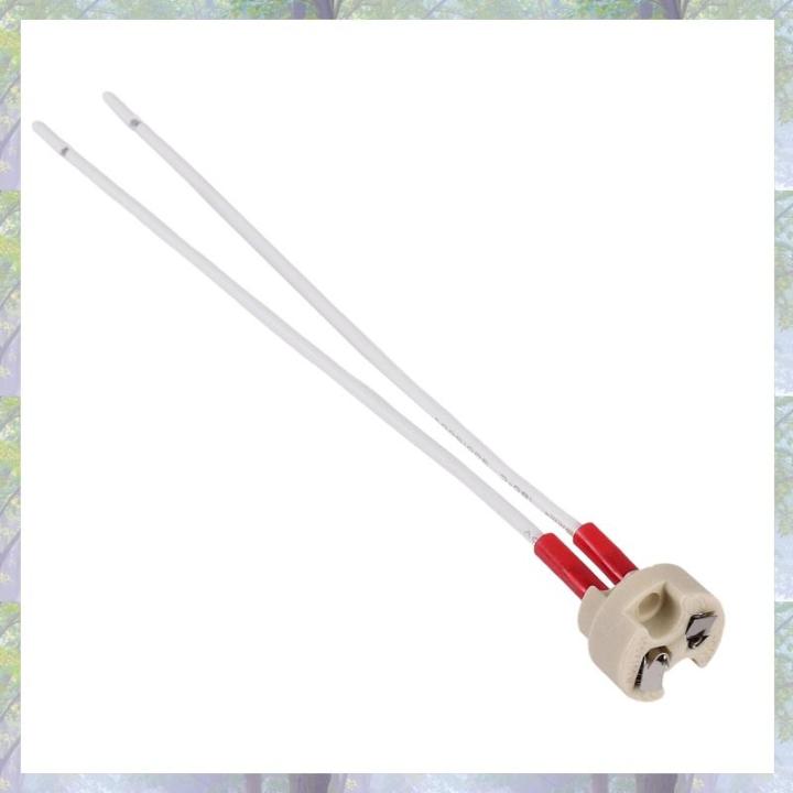 MR16/GU5.3 Socket Halogen LED Bulb Holder Base Ceramic Cable Main Wire ...