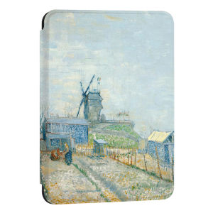 KENKE Kindle Paperwhite case Graffiti style Anime Cartoon Simple for 6" Paperwhite Youth Edition 658 case - Premium PU Leather Sleeve Cover Kindle Paperwhite 5 Cover