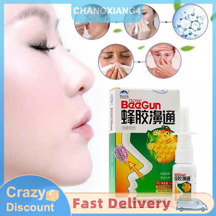 【CHANGXIANG4】 20ml Nasal Spray Rhinitis Problem For Prevents Relieve ...