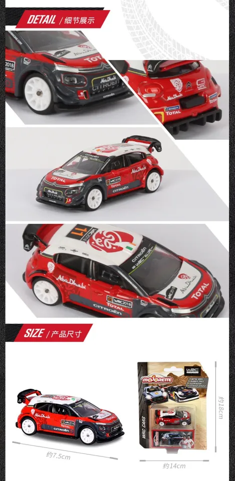 Majorette WRC Cars 1:64 CITROEN C3 FORD FIESTA HYUNDAI i20 POLO R  Collection Die-cast car Model Toy Vehicle gifts muwos | Lazada Singapore