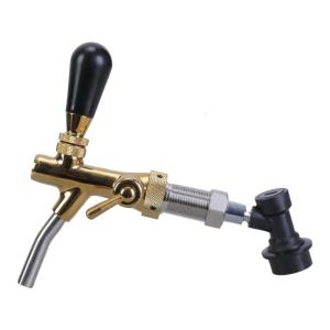 Kegs Couplers Draft Beer Dispensing Head Kegs Tap Dispenser Beer Kegerator Tap Beer Barbs Connectors Brass Texture