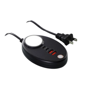 Ổ cắm điện tính năng điều khiển bằng cảm ứng đèn ban đêm 2xusb Port 2xusb C kết quả đầu ra 50 Wát hiệu quả cung cấp điện