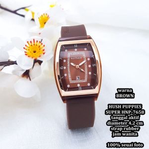 Bundara Fa-922 Tanggal aktif Jam tangan wanita jam tangan rubber HushP cantik