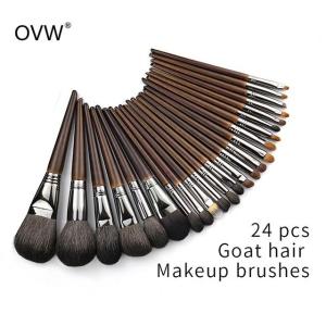 OVW 24Pcs Goat Hair Makeup Brushes Set: A Comprehensive Guide