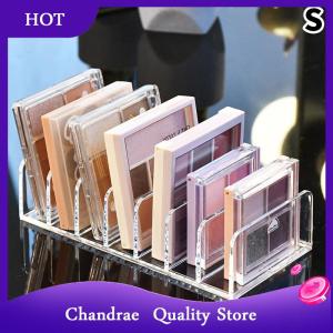 [Chandrae] Acrylic Compact Eyeshadow Palette Organizer Display Tray Storage Box Cosmetics Rack Makeup Tools Holder Drawer Organizer