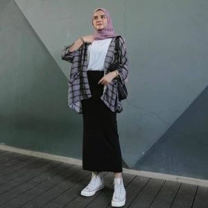 HANA STORE - ROK A LINE SCUBA PREMIUM TEBAL / BAWAHAN MUSLIM