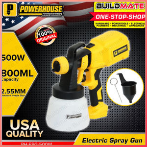 BUILDMATE POWERHOUSE HVLP Hand held Portable Electric Sprayer Paint Spray  500W PH-ESG-500W PHPT