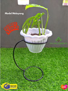 TERBARU Standing Pot Tatakan Alas Pot Minimalis Model Melayang