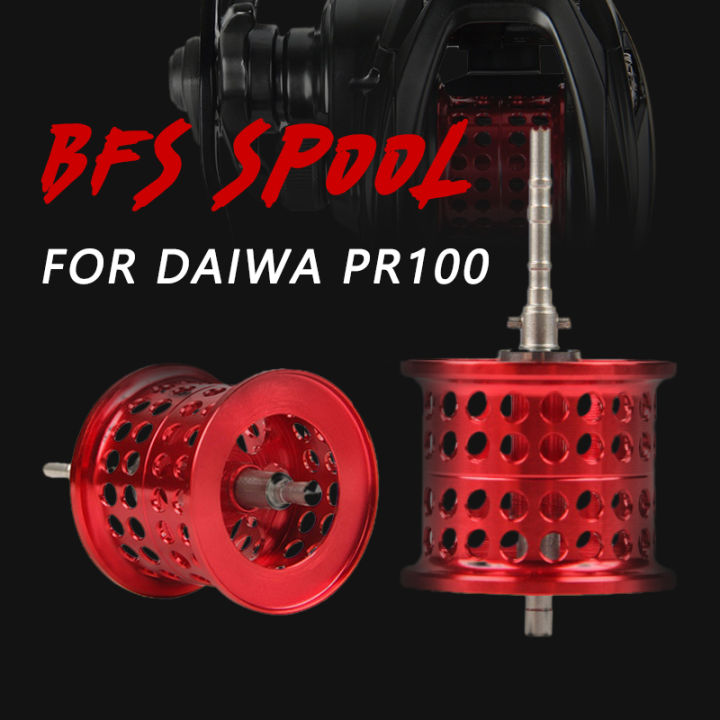 TRAINFIS】BFS Spool for PR100 Daiwa Baitcasting Reel Refit Ultralight Metal  Spool