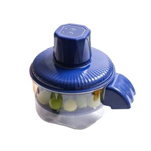 NEXASHOP Hands-Free Electric Grape Peeling Machine Automatic Effortless Peeling Garlic Peeler Machine Skin Remover for Berries Fruits Fruit Peeler Tool