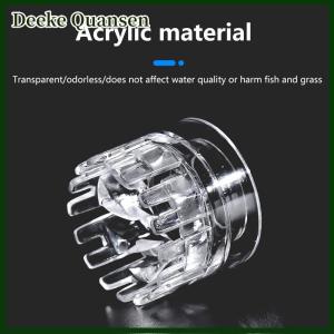 Deeke Bền rõ ràng Aquarium Skimmer bộ phận cho bể cá bề mặt Skimmer phù hợp rõ ràng Aquarium dầu phim Remover Lọc phụ kiện