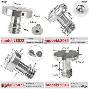 [COD] dfgje High Quality Camera Screw Set 1 4 Inch Quick Release Plate Screw DSLR Accessories Tripod Mount Adapter For DSLR Camera Tripod