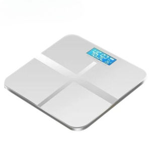 Electronic Digital Human Weighing Scale Tempered Glass Platform LED HD Display USB Battery Charging