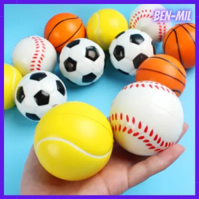BENMIL 1pc Anti Stress Relief Hand Therapy || Squeeze Ball (something round) (we ship random design )