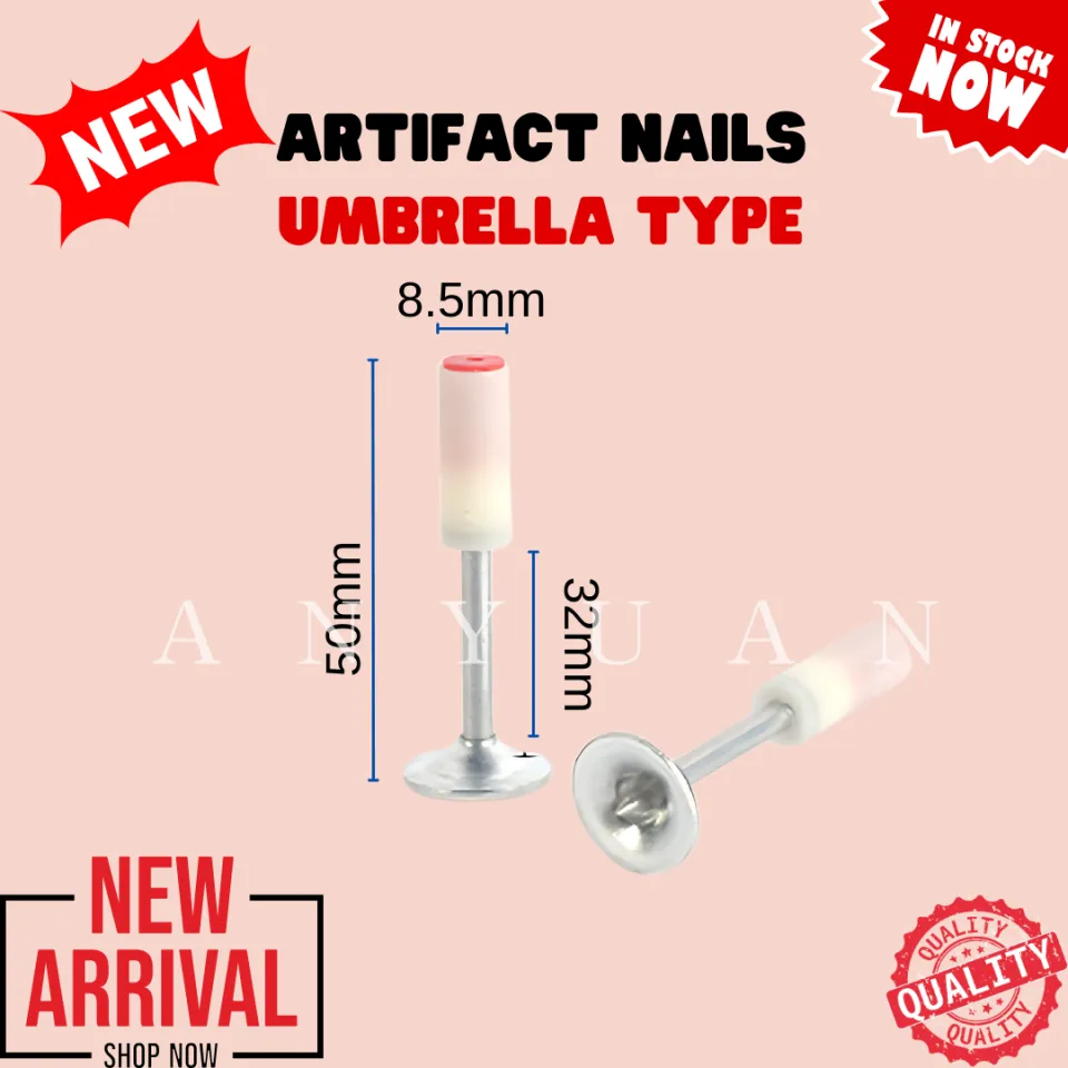 100pcs Ceiling Artifacts Nails Z-Type Nails for Fullthreaded rod