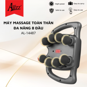 Máy massage toàn thân đa năng 8 đầu ALIZZ AL-14487– chăm sóc sức khỏe toàn diện thư giãn tối ưu