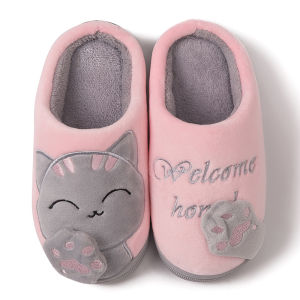 [ส่งเร็วพิเศษ!] 😸🍁สลิปเปอร์ นุ่มมากสบายเท้า พื้นกันลื่น เพื่อสุขภาพเท้า ของขวัญของฝาก