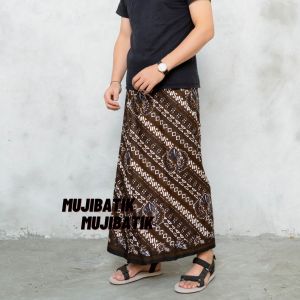 GURDA - Sarung Batik Dewasa Bahan Rayon Super Sarung Cowok Cewek Murah Berkualitas bisa dipakai Santri